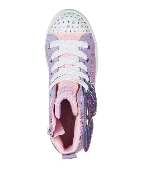 Skechers Girl's Light Purple Twinkle Toe Sneakers   | Skechers  in Lebanon