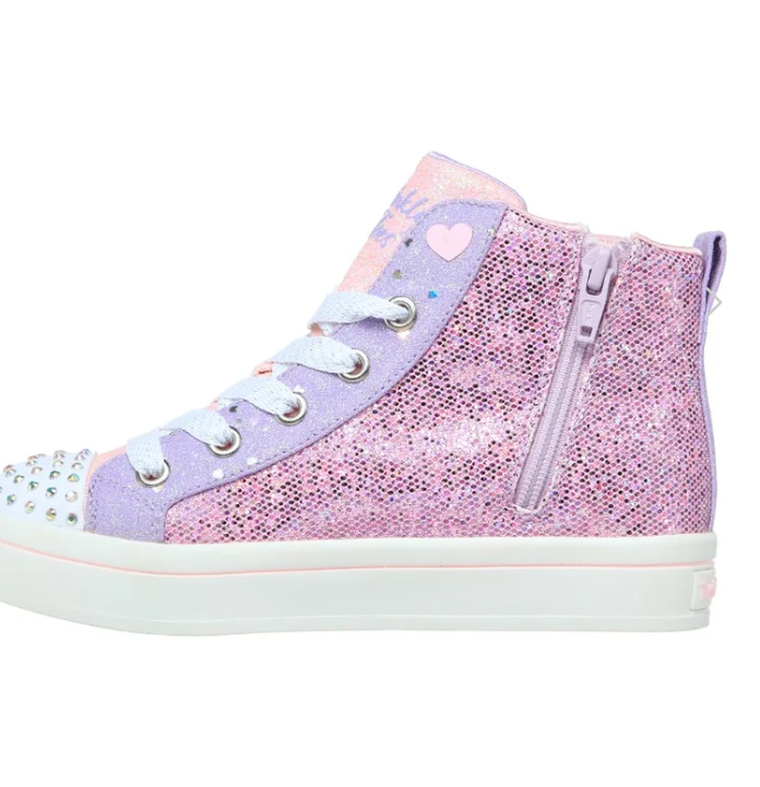 Skechers Girl's Light Purple Twinkle Toe Sneakers   | Skechers  in Lebanon