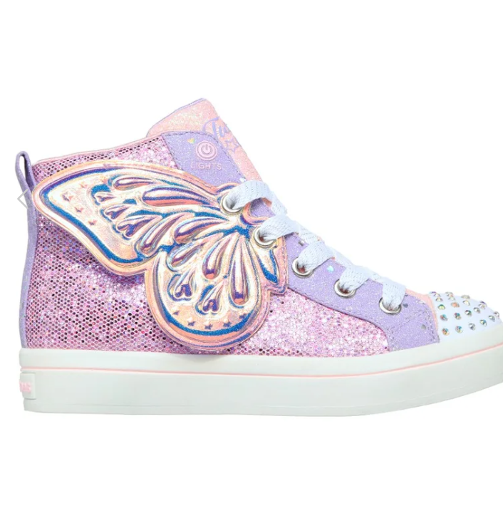 Skechers Girl's Light Purple Twinkle Toe Sneakers   | Skechers  in Lebanon