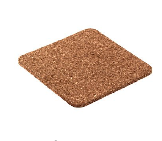 Excellent Houseware 6pc /9.5x9.5CM Square Cork Coasters | Excellent Houseware in Lebanon