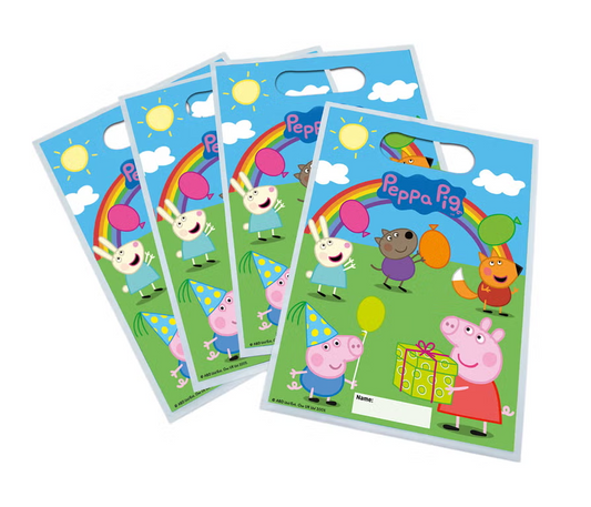 Tib  Peppa Pig 6 pc 16.5x23cm Gift Bags | Tib  in Lebanon