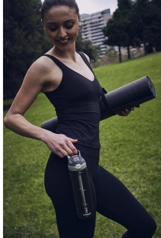 Contigo Ashland AUTOSPOUT Water Bottle Tritan Renew, 720 ml (smoke)