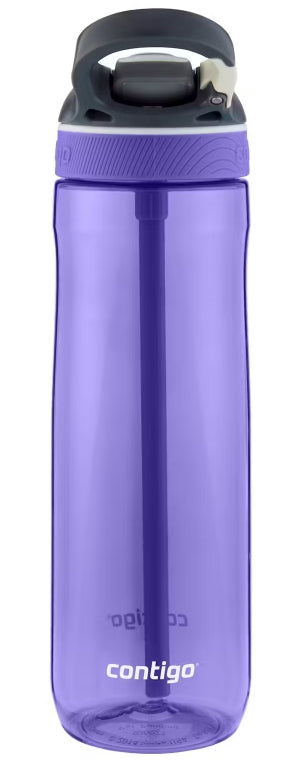 Contigo Ashland AUTOSPOUT Water Bottle Tritan Renew, 720 ml (Grapevine)