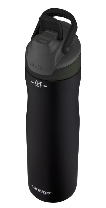 Contigo Chill AUTOSEAL Vacuum-Insulated Water Bottle, 720 ml ( Matte Black)
