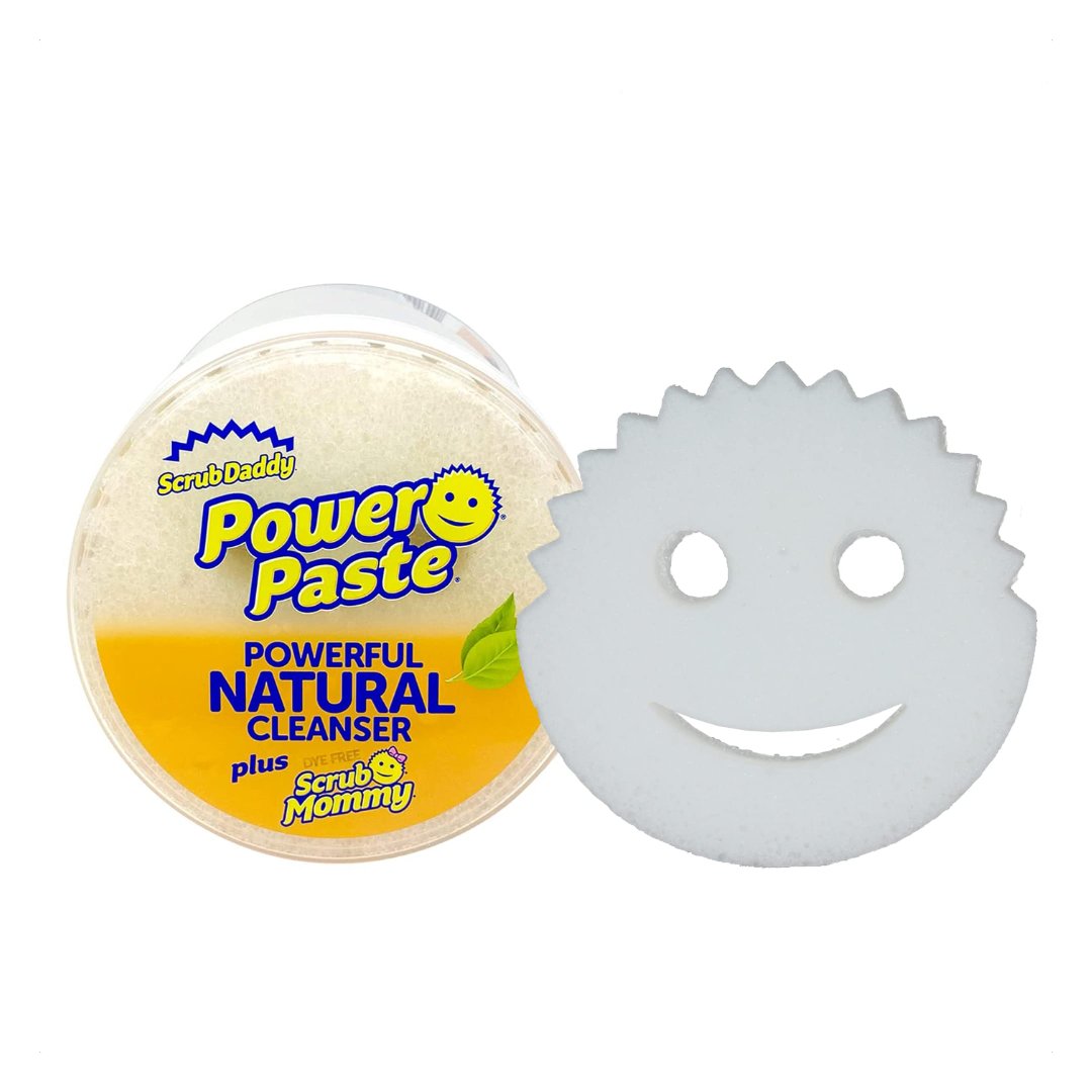 Scrub Daddy - Power Paste + Scrub Mommy Sponge -  1 Pack 250g - Medaid International