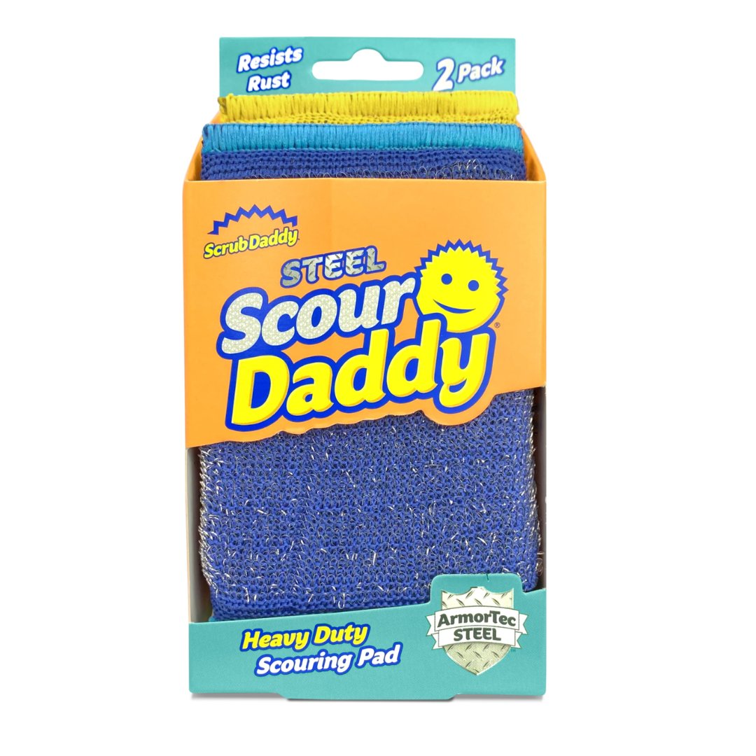 Scrub Daddy - Steel Scour Daddy  - 2 Packs - Medaid International
