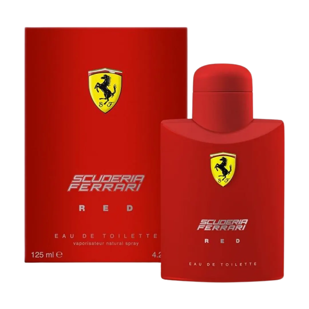 Ferrari Scuderia Red Eau De Toilette Pour Homme - 2 Sizes - Medaid International