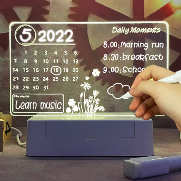 Led Note Board Lamp