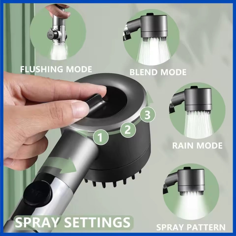4-in-1 Shower Head