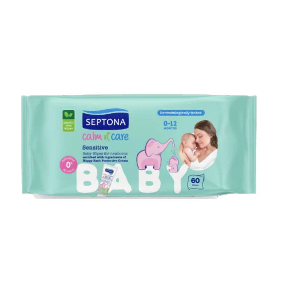 Septona Babay Wipes Calm&Care Sensitive 60'S