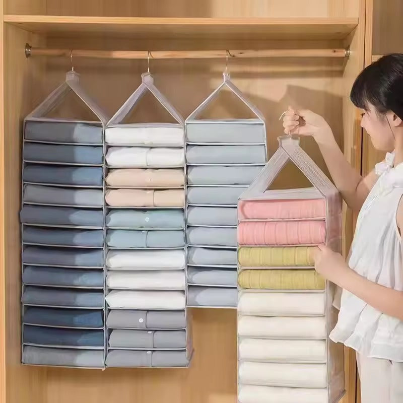Hanging Wardrobe Organizer (6 Layers)