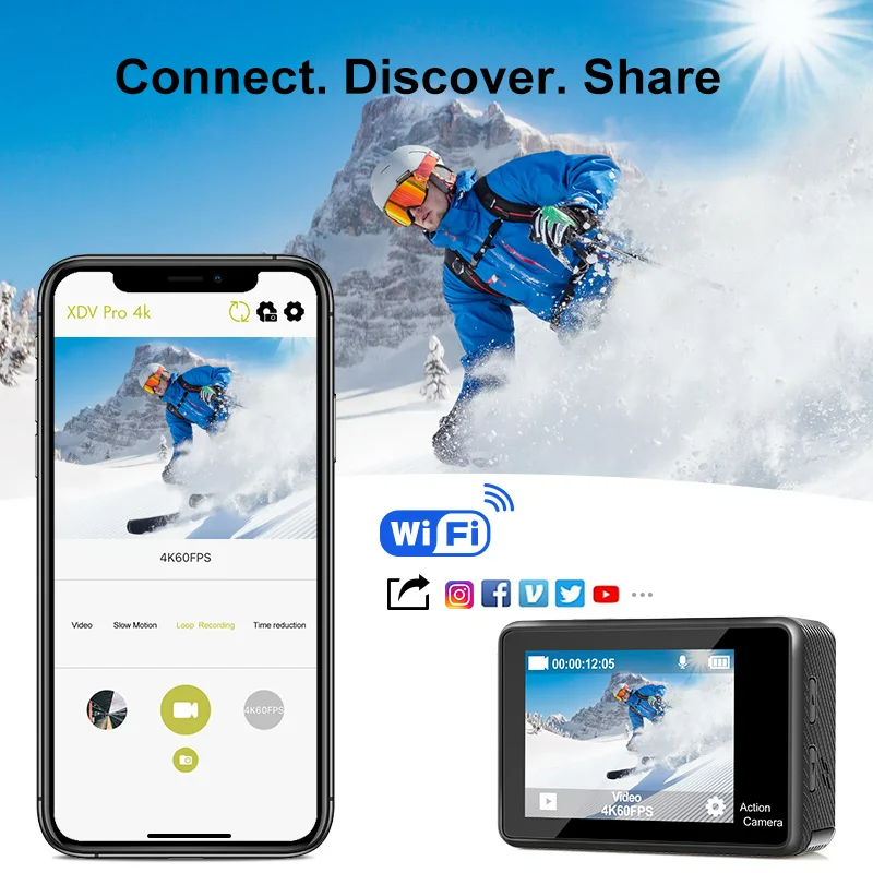4K Action Camera With Sony IMX179 Sensor - Medaid International
