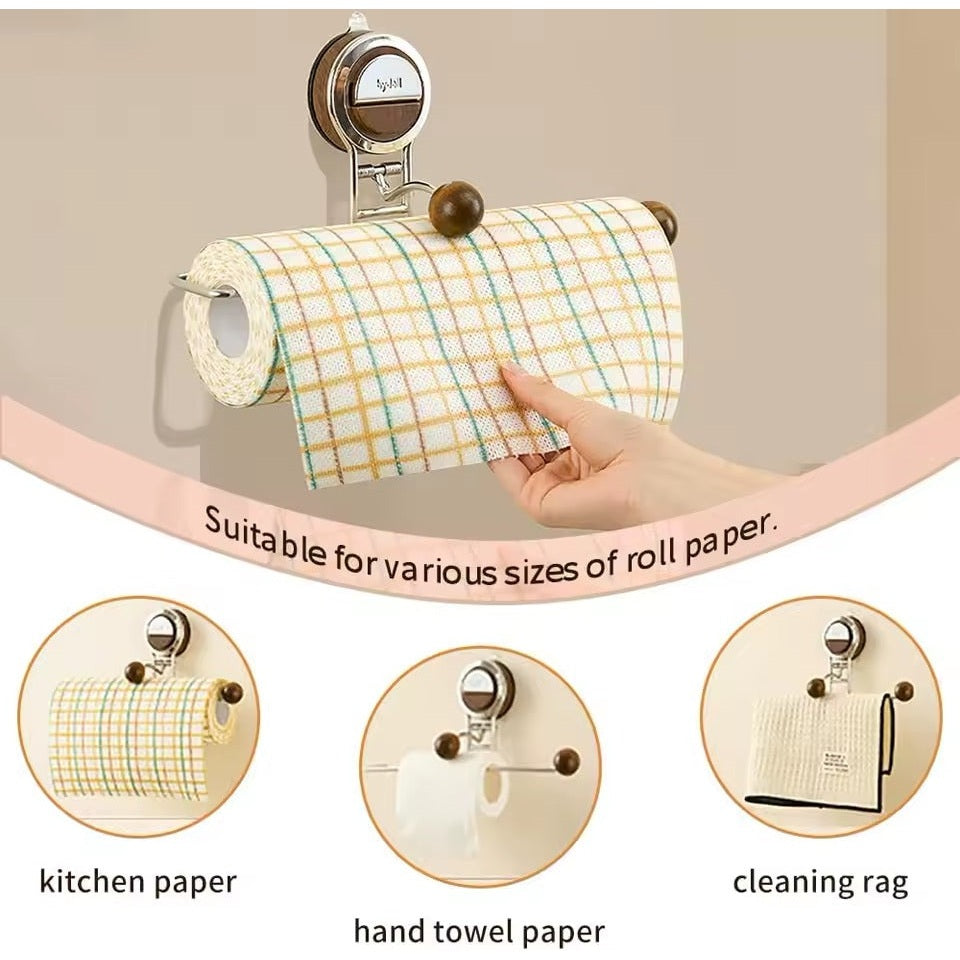 Suction Hanging Paper Towel Holder