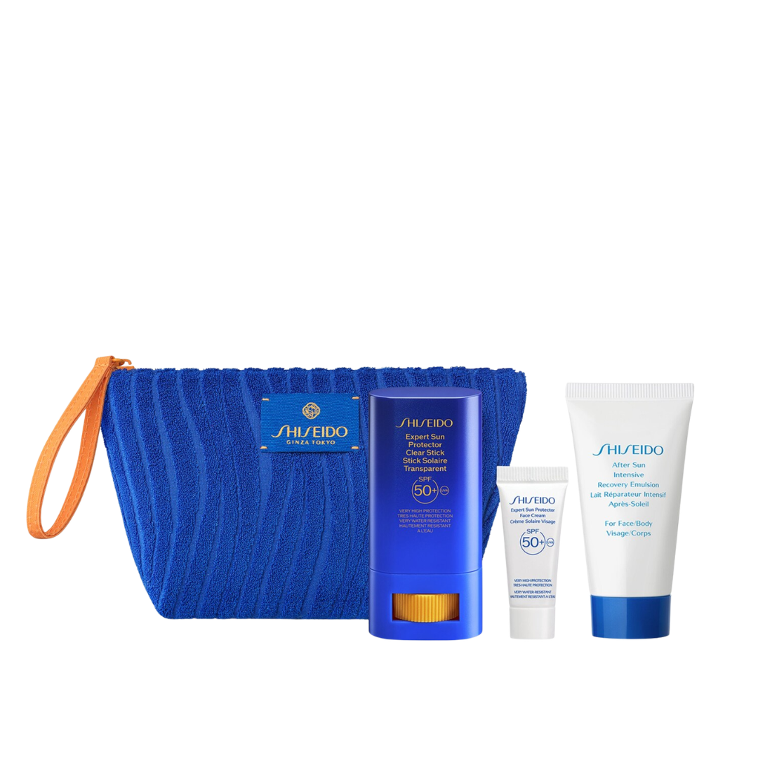 Shiseido Sun Protection On The Go Pouch Gift Set
