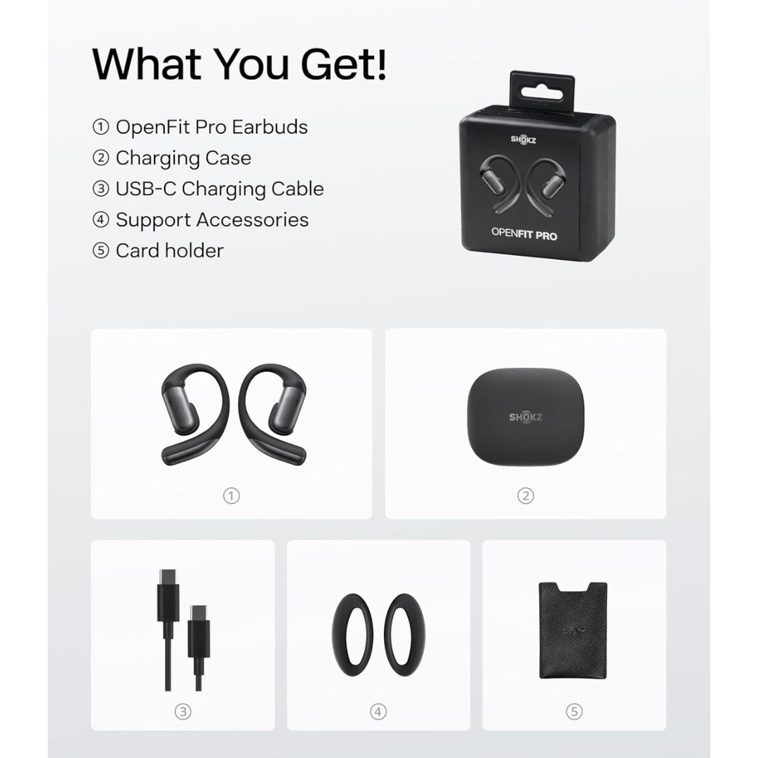 Shokz OpenFit Pro | Open-Ear Earbuds