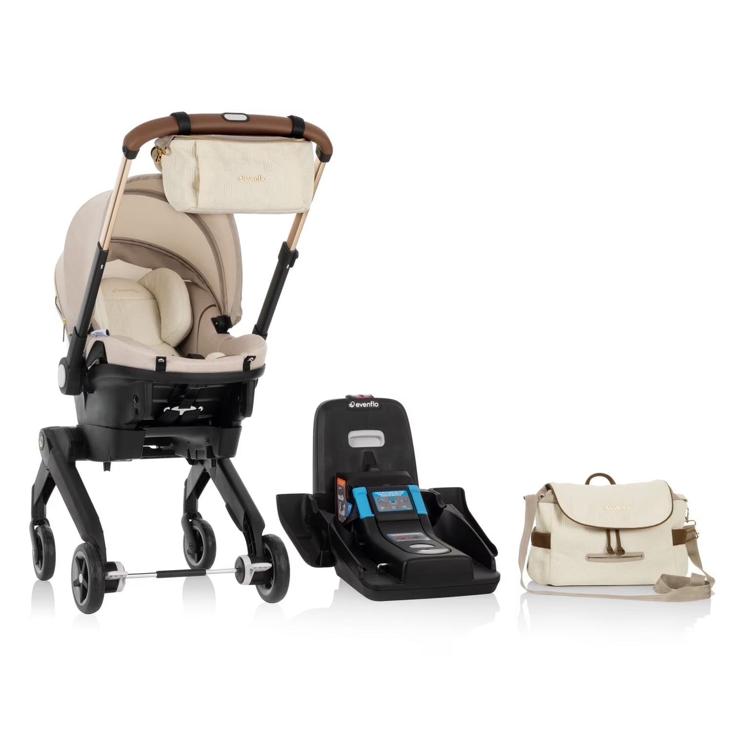 Evenflo Shyft Dualride Carseat + Stroller