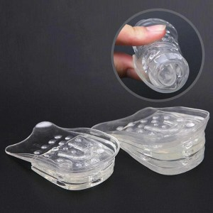 Silicone Adjustable Invisible Heightening Insole with Shock Absorption Height Increase - Medaid International
