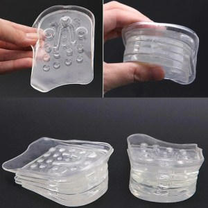 Silicone Adjustable Invisible Heightening Insole with Shock Absorption Height Increase - Medaid International