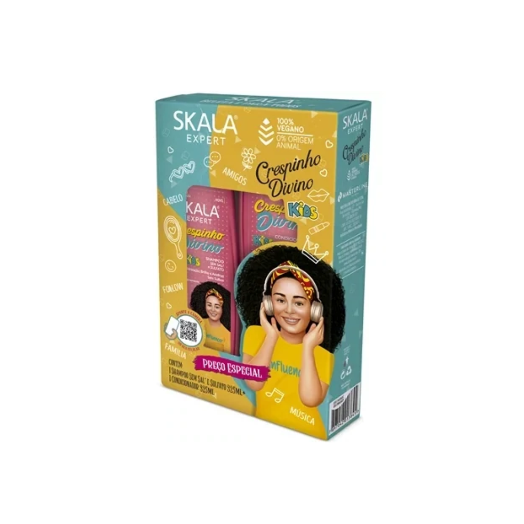 Skala Expert Divine Curls Kids Shampoo & Conditioner Kit - Medaid International