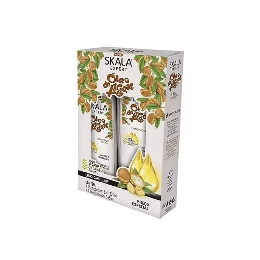 Skala Expert Argan Oil Shampoo & Conditioner Kit - Medaid International