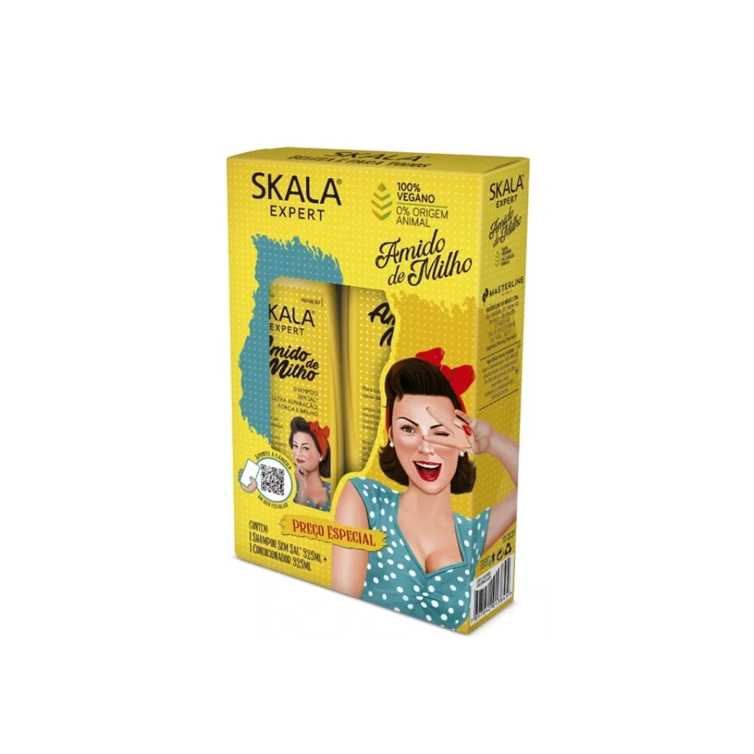 Skala Expert Corn Starch Shampoo & Conditioner Kit - Medaid International