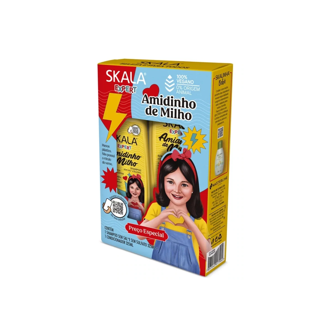 Skala Expert Kids Corn Starch Shampoo & Conditioner Kit - Medaid International