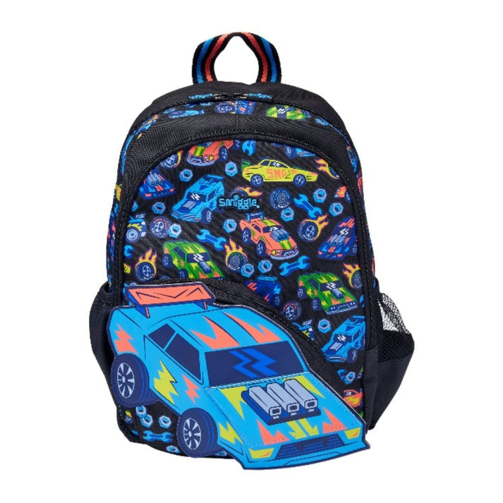 Smiggle 3D Cars Backpack 14'