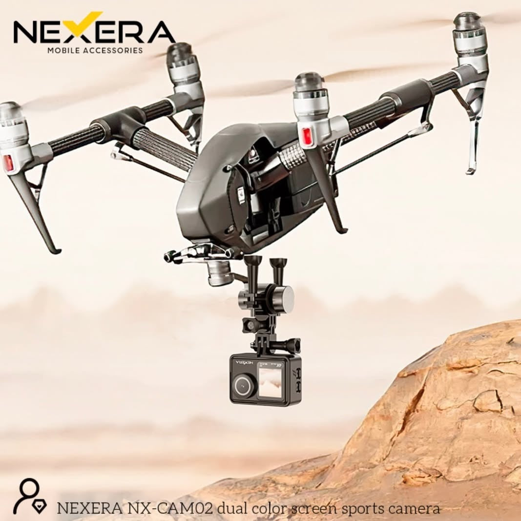 NEXERA 4k Sports Action Camera NX-CAM02