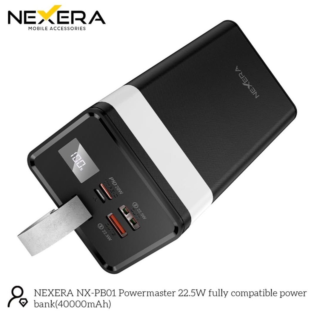 40000MAH 3 Outputs Power Bank With LED Lighting NX-PB01