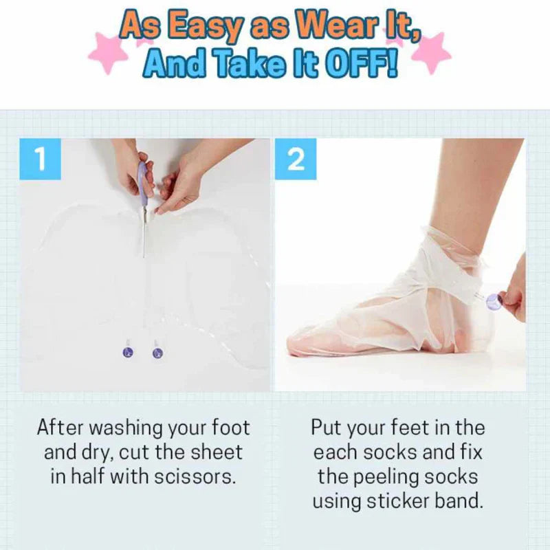 APIEU Soft Foot 30 Minute Peeling Socks
