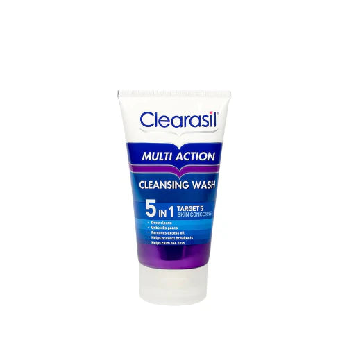 Clearasil 5 in 1  multi action cleansing wash 150ml - Medaid International