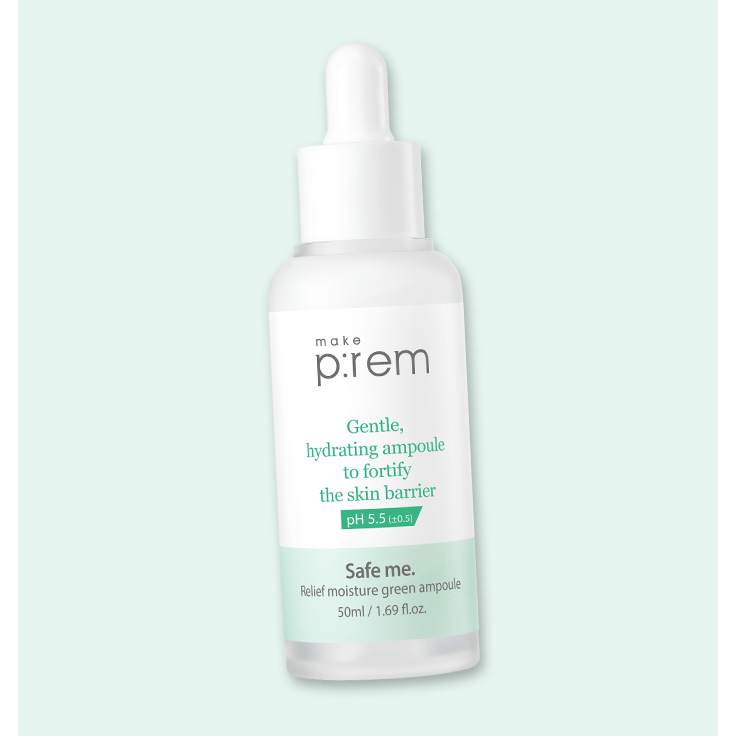 Safe Me. Relief Moisture Green Ampoule - Medaid International