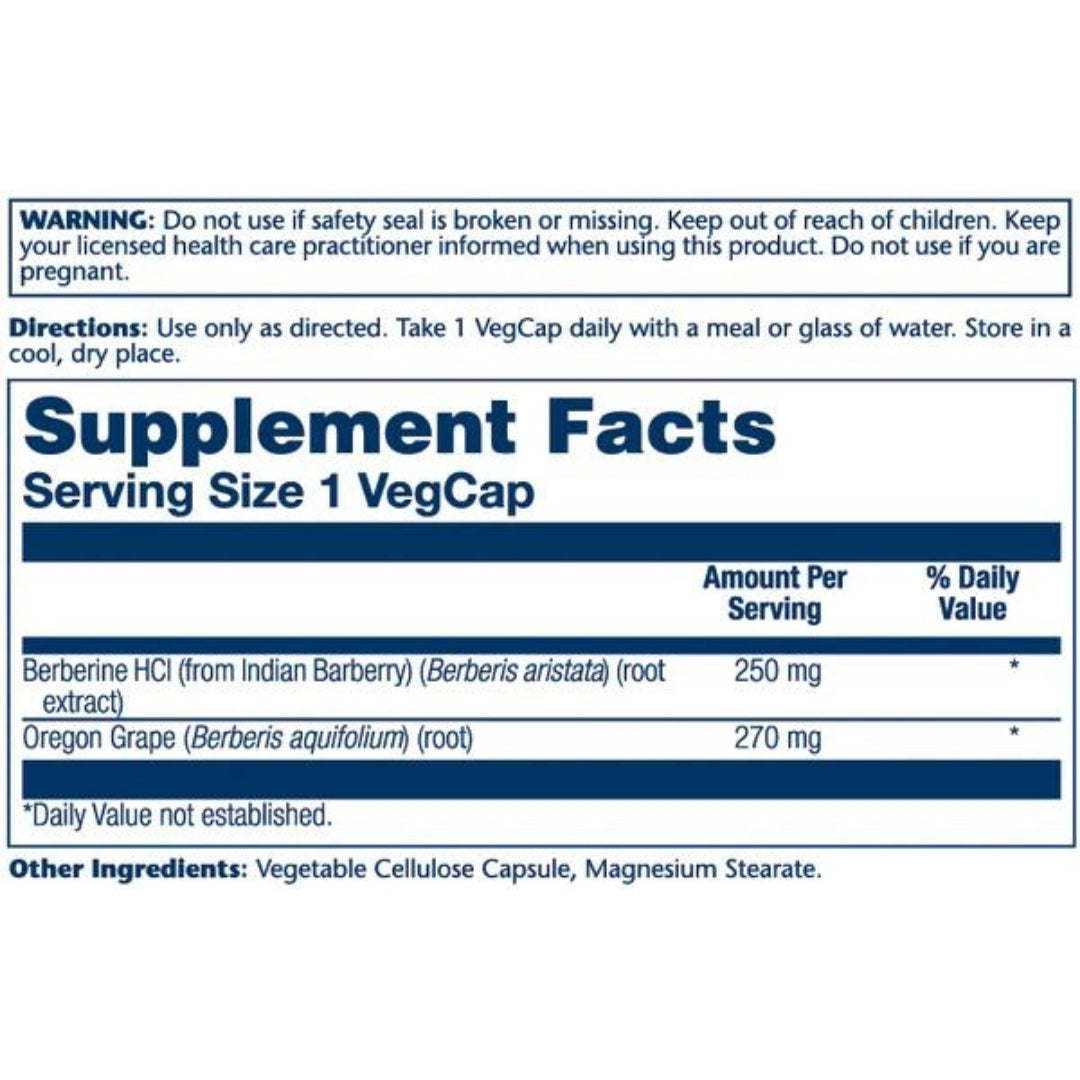 Berberine Root Extract 250mg - Medaid International