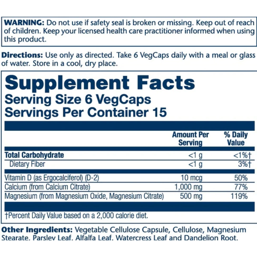 Cal-Mag Citrate With Vitamin D2 - Medaid International