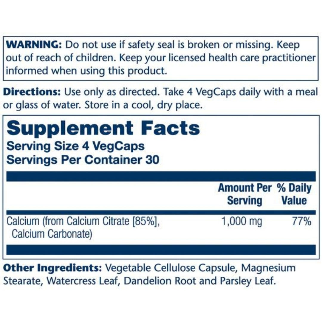 Calcium Citrate 1000mg - Medaid International