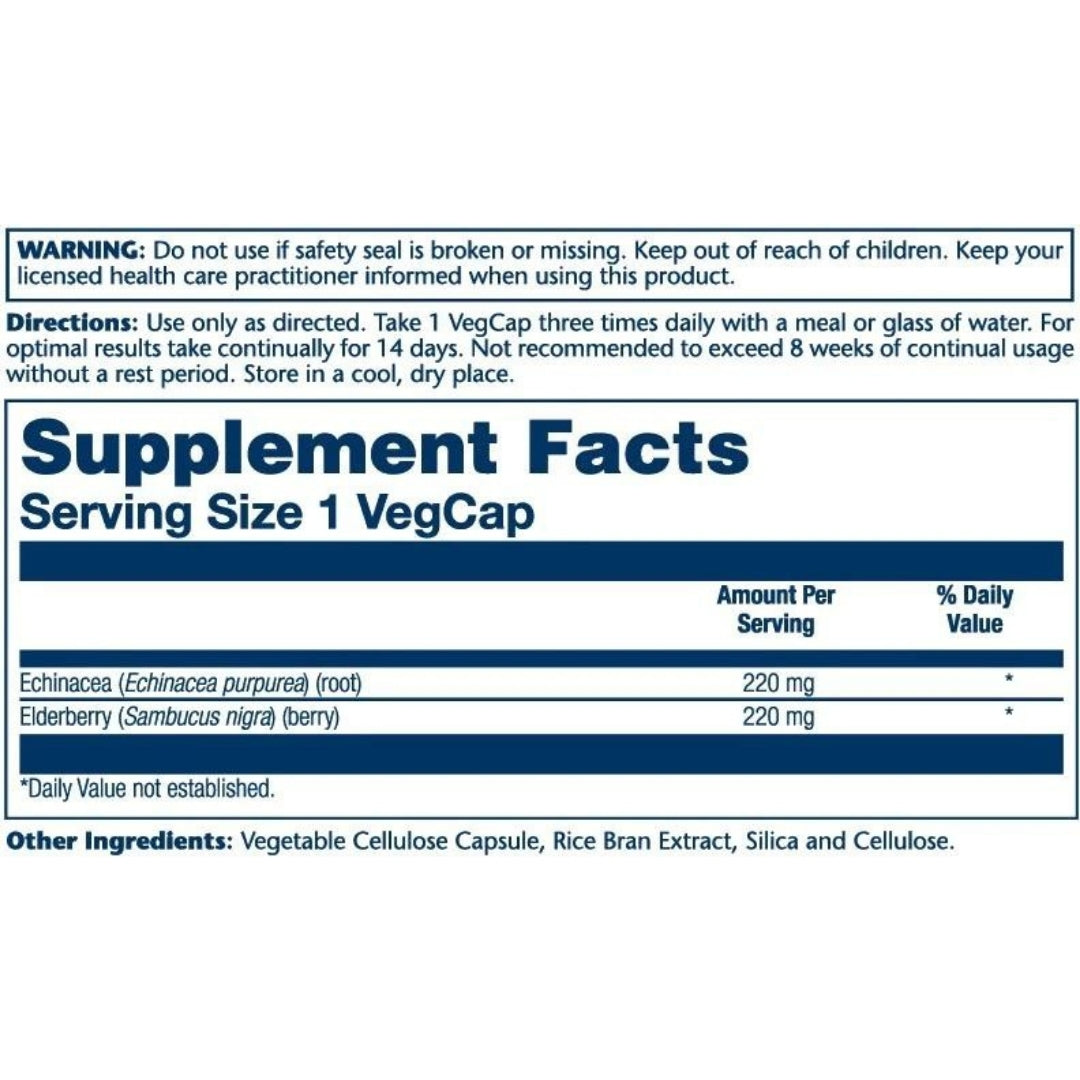Echinacea Elderberry 440mg - Medaid International