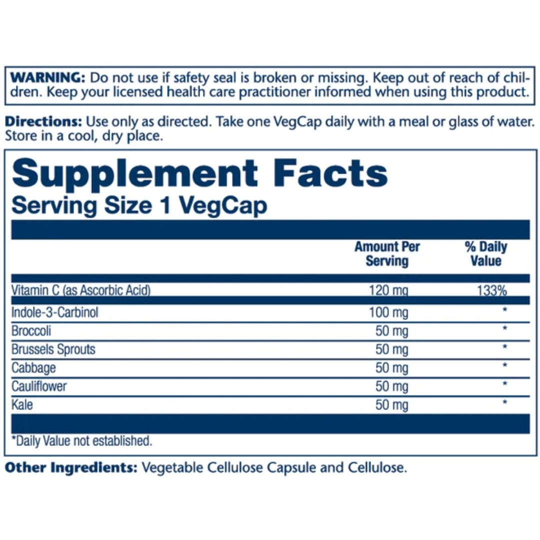 Indole-3-Carbinol 100mg - Medaid International