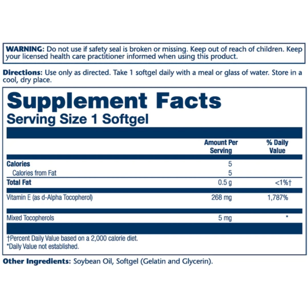 Vitamin E 268mg - Medaid International