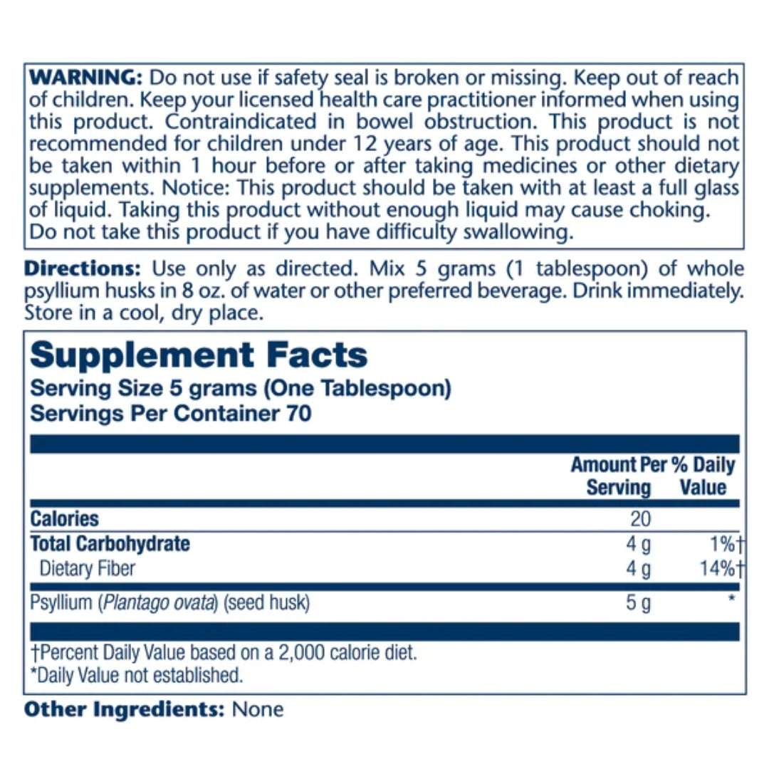 Whole Psyllium Husk - Medaid International
