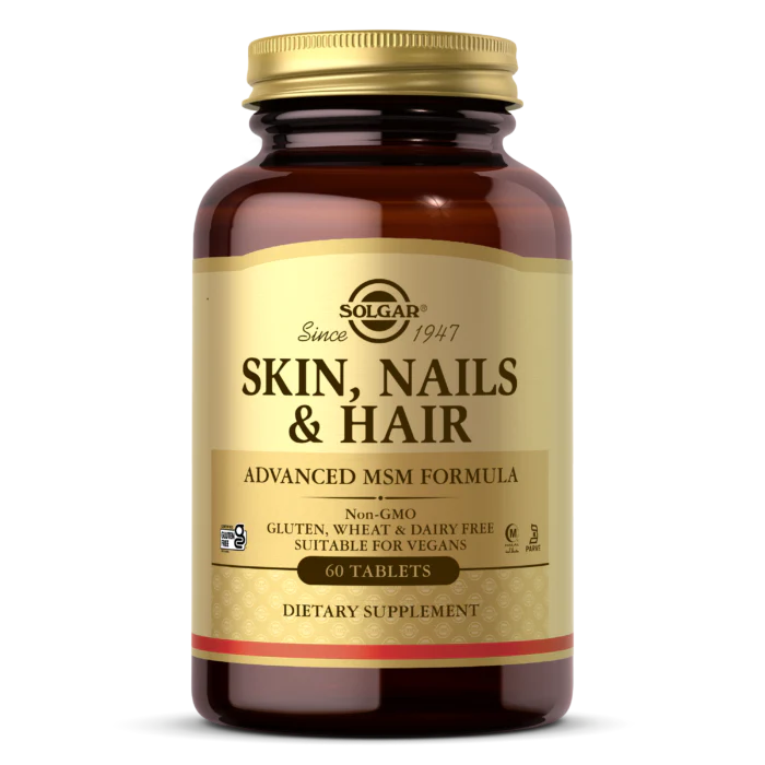 Solgar Skin Hair and nails 60 tablets - Medaid - Lebanon