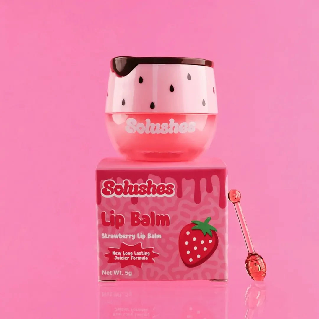 Solushes Strawberry Lip Balm