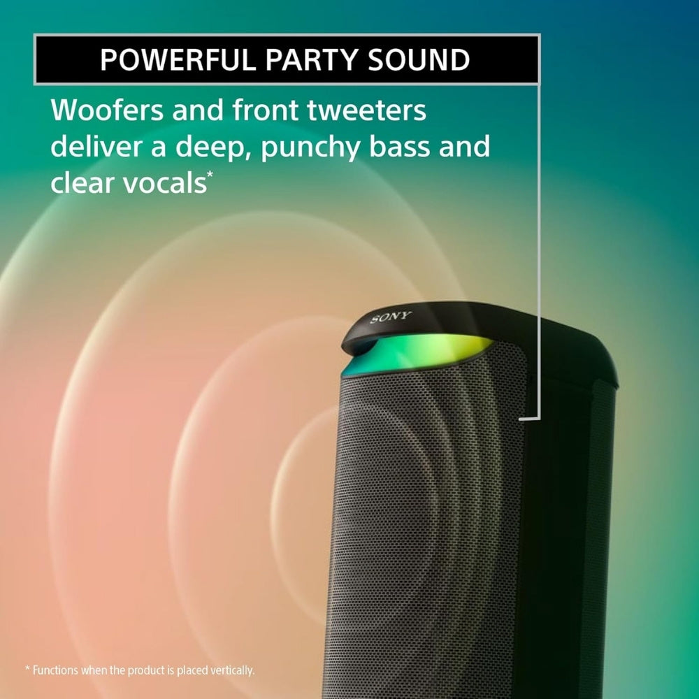 Sony SRS-XV500 X-Series Wireless Portable Bluetooth Speaker (Warranty)
