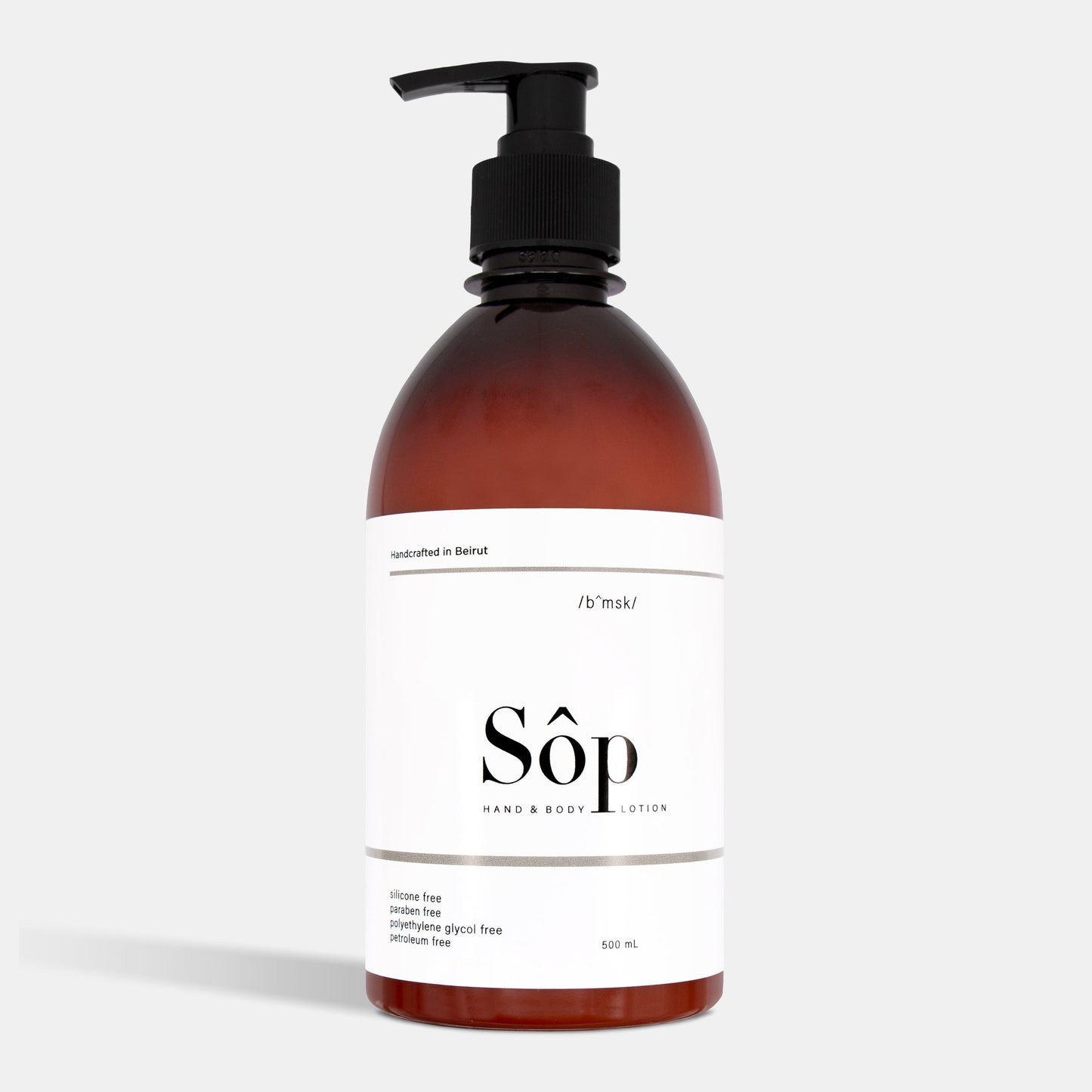 Sôp Natural Hand & Body Lotion Black Musk
