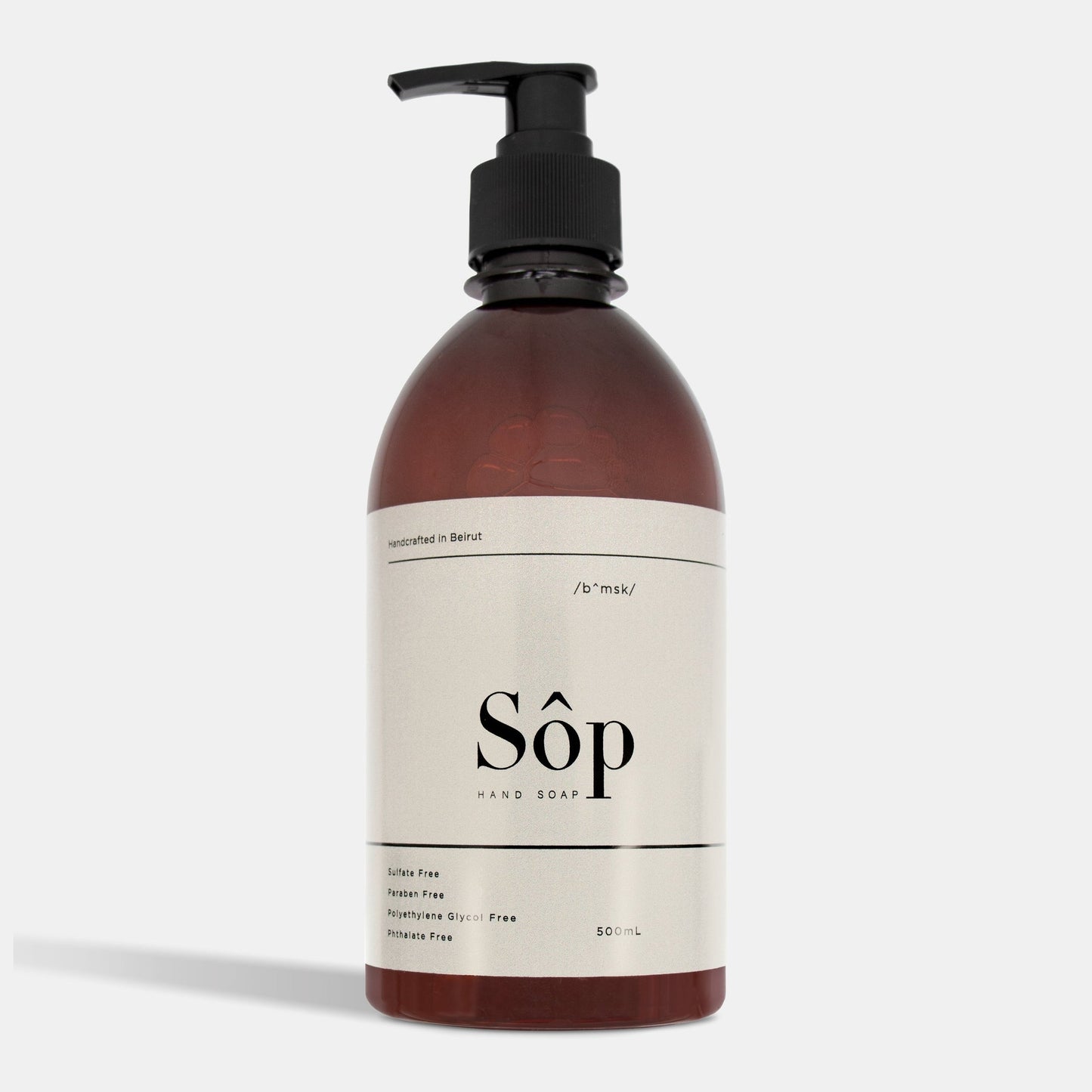 Sôp Natural Liquid Soap Black Musk