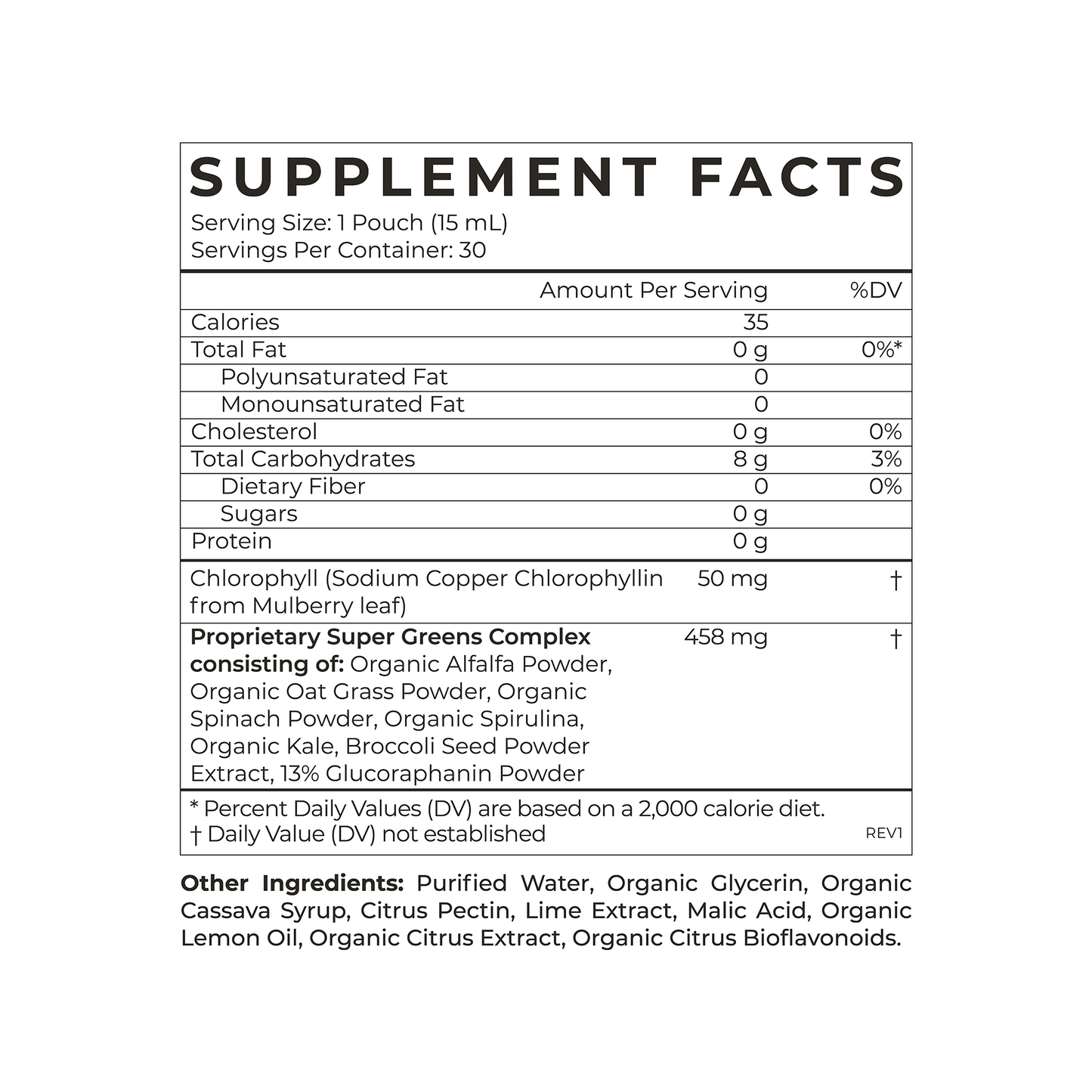 CYMBIOTIKA Super Greens - 30 Pouches - Medaid