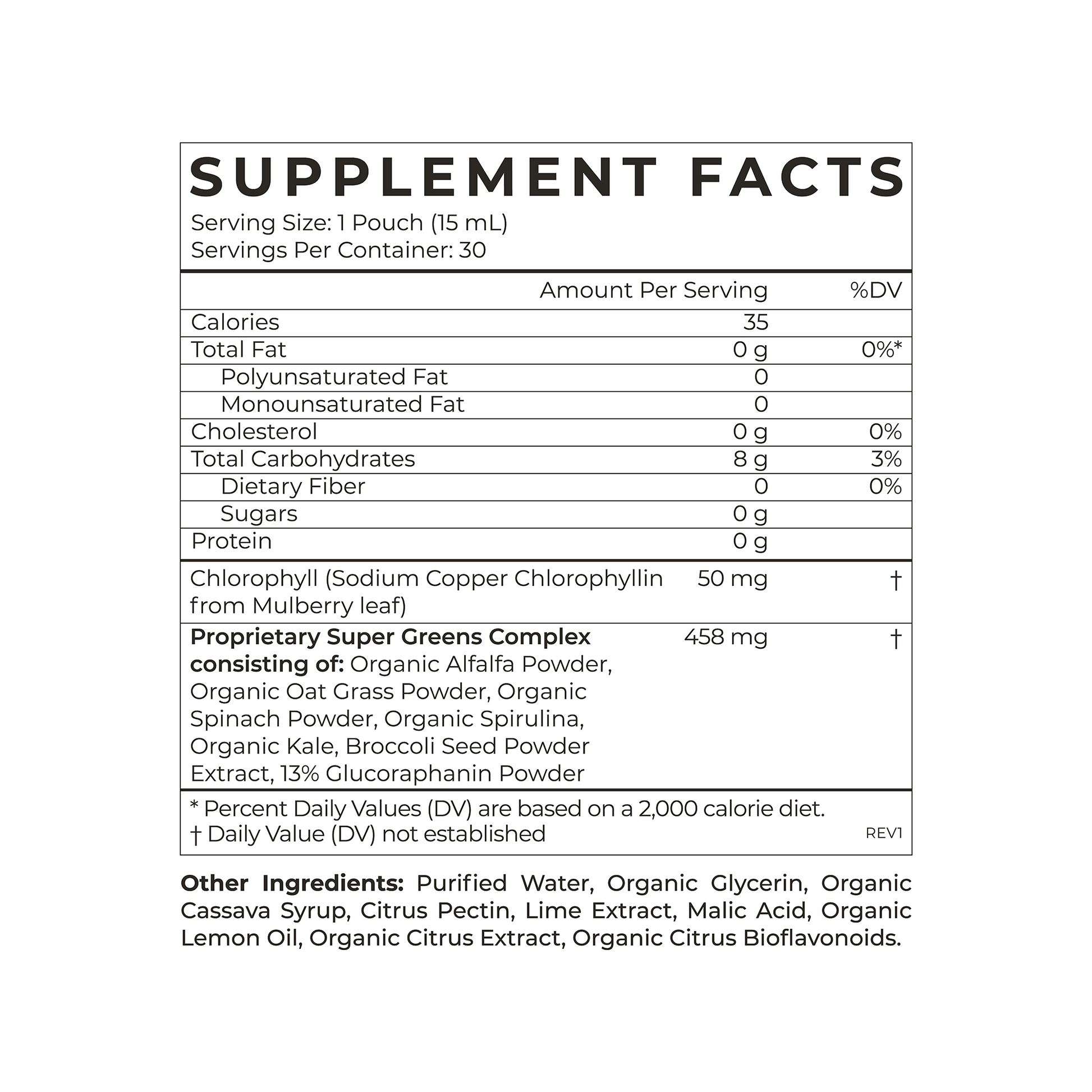 CYMBIOTIKA Super Greens - 30 Pouches - Medaid