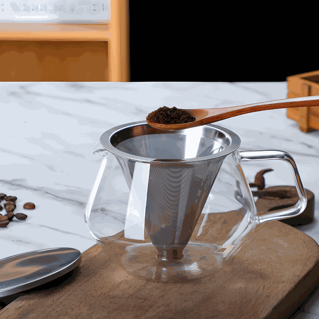 Premium Borosilicate Glass Coffee & Tea Pot 500 or 800ML