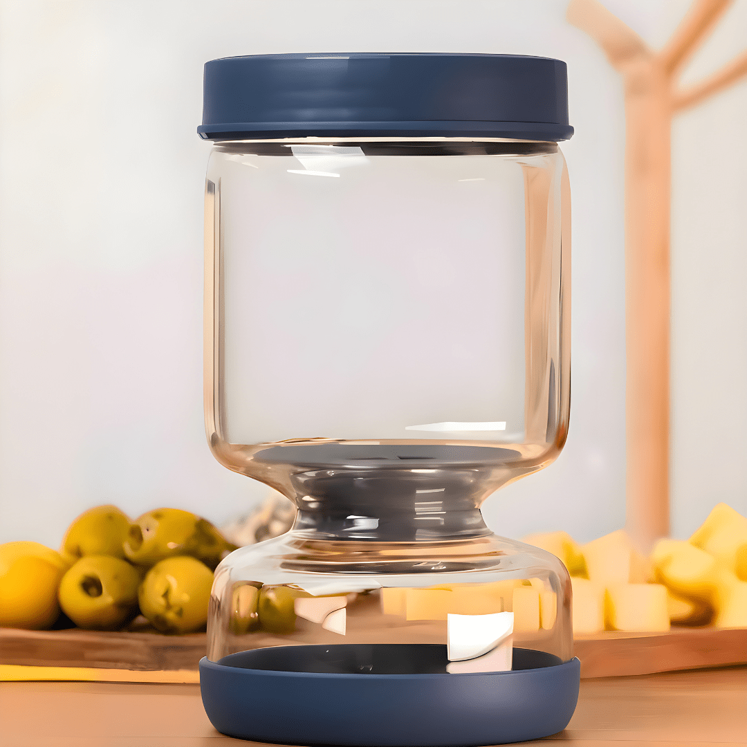 Uniq Essential Heritage Jar (900ml) – The Ultimate Pickle & Olive Hourglass Jar