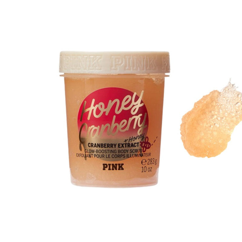 PINK BY VICTORIA SECRET BODY SCRUB CRANBERRY HONEY