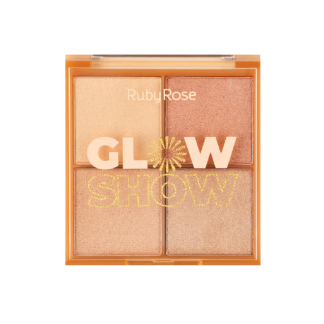 Ruby rose highlighter mini palette HB-7523 #2 glow